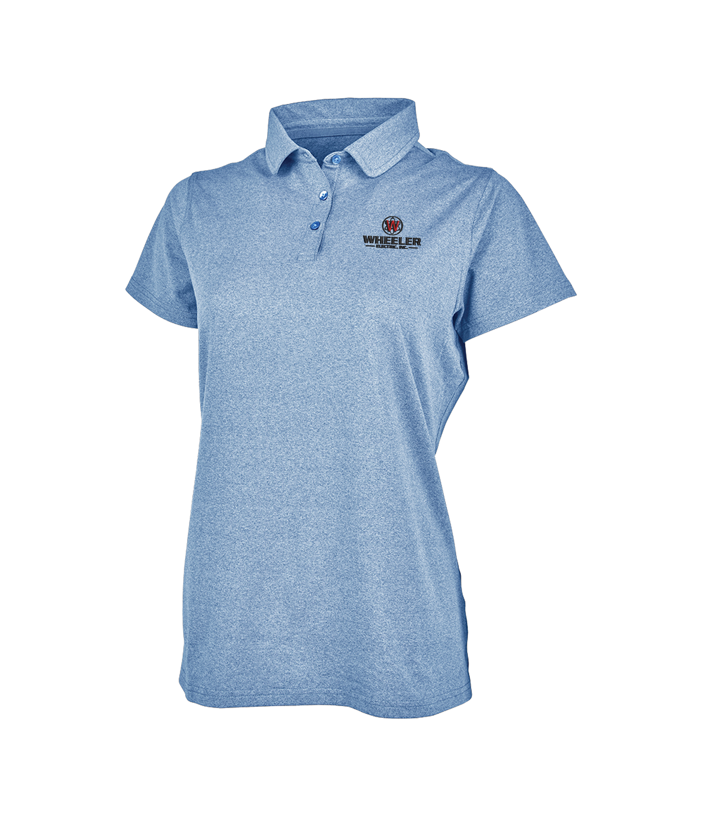 Charles River Women's Heathered Eco-Logic Stretch Polo