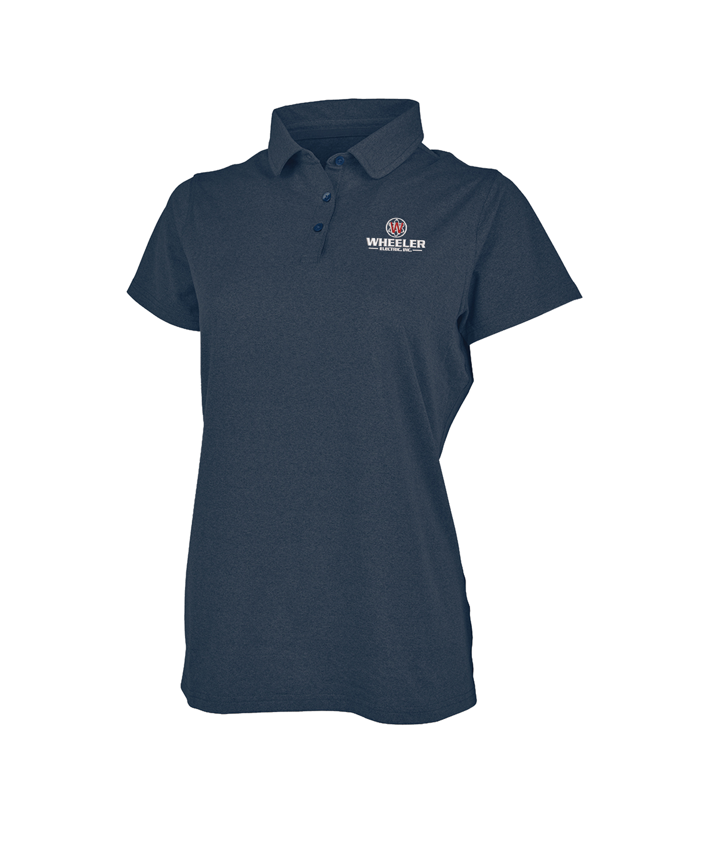 Charles River Women's Heathered Eco-Logic Stretch Polo