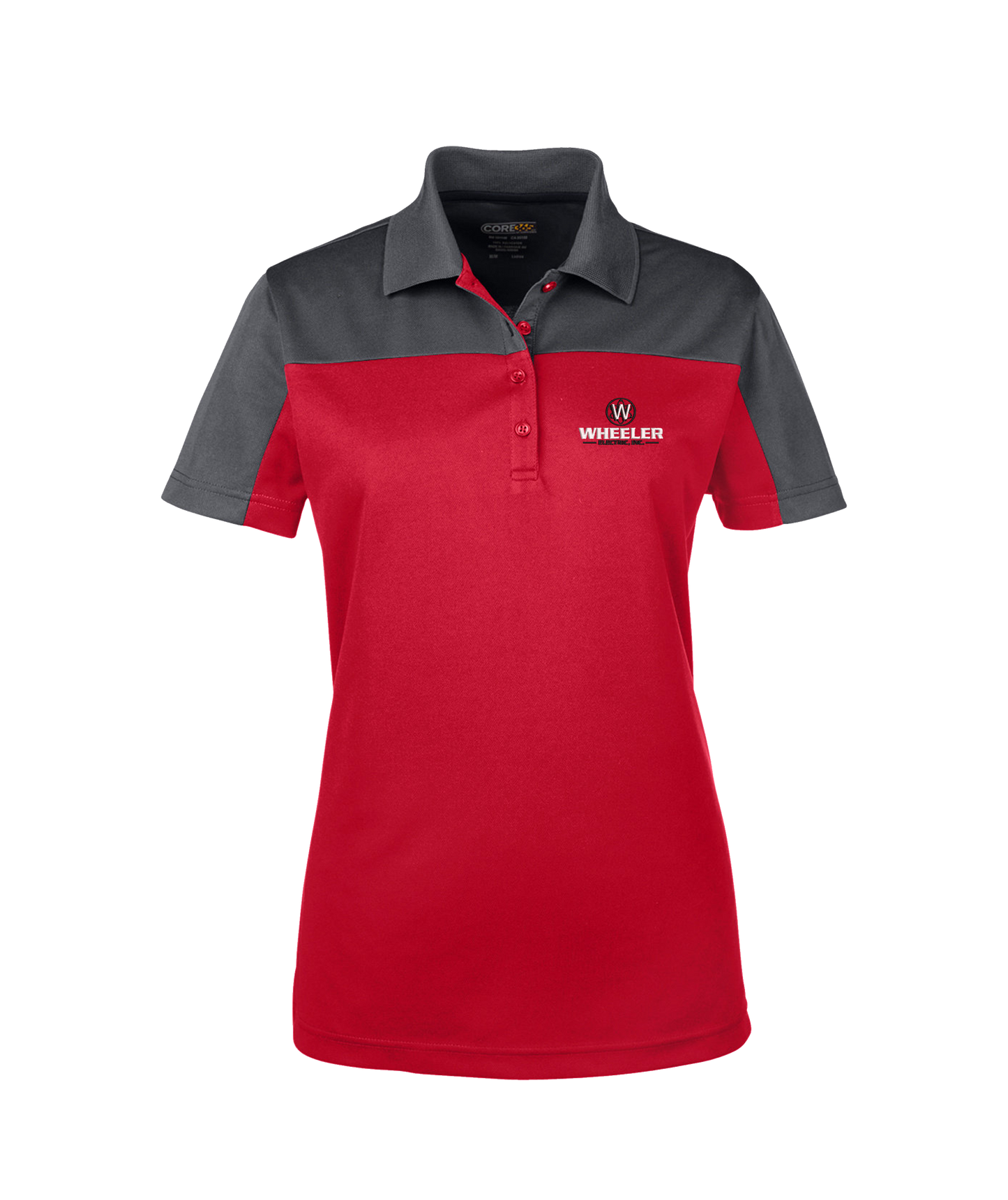 CORE365 Ladies' Balance Colorblock Performance Pique Polo