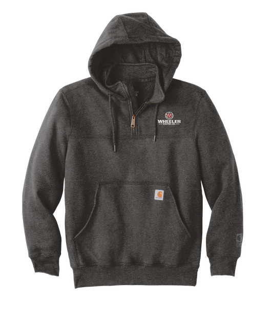 Carhartt Rain Defender Paxton Heavyweight Hooded Zip Mock Sweatshirt