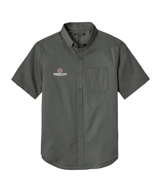 Port Authority Short Sleeve SuperPro React Twill Shirt